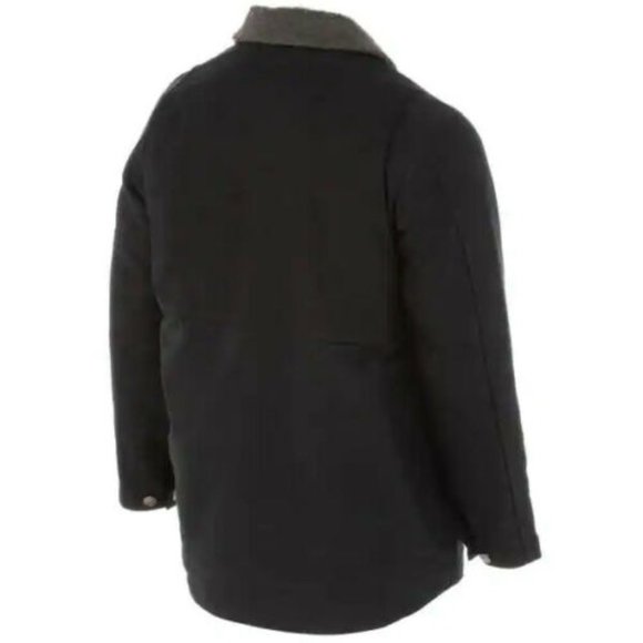 NWT Carhartt Men's Regular Medium Black Cotton Full Swing Chore Coat 102707-001 - Picture 5 of 11